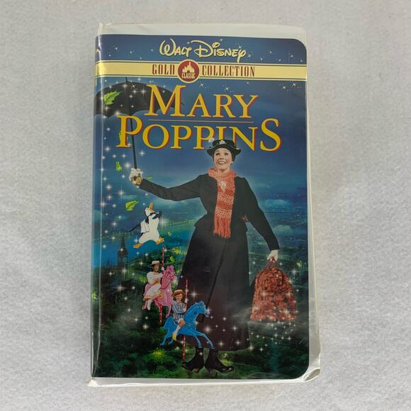 Walt Disney Gold Classic Collection Mary Poppins VHS - Picture 1 of 4